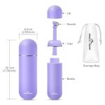 Easy@Home Portable Peri Bottle for Postpartum & Perineal Care: Handheld Bidet Perfect for Personal Hygiene Cleaning & Travel Friendly | 380ml Leakproof & Convenient Design | BPA-Free | EPB-01 Purple