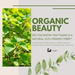 Eco Bath London Ramie Bath Puff - Soft Body Scrubber Bath Sponge for Women and Men, Plastic Free, Eco Friendly Shower Puff for Gentle Exfoliation and Smooth Skin