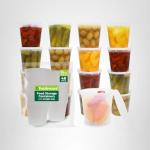 Freshware Food Storage Containers 24 oz Plastic Deli Containers with Lids, Slime, Soup, Meal Prep Containers, BPA Free, Stackable, Leakproof, Microwave/Dishwasher/Freezer Safe, 48 count (pack of 1)