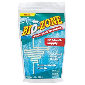 Septic Tank Cleaner & Septic Tank Treatment -12 Month Supply - That is 100% Natural - Maintain Environmentally Friendly Septic Systems by Using No Chemicals - Made in USA