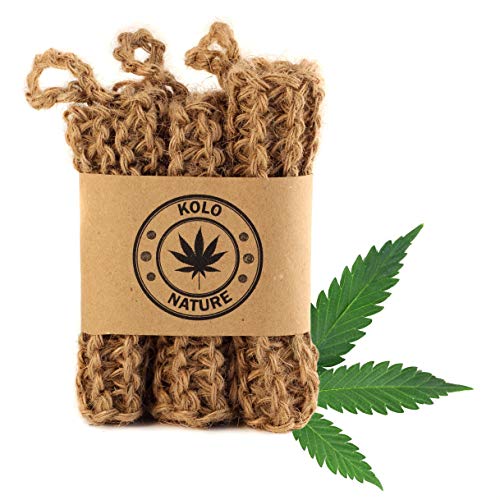 Biodegradable Hemp Dish Sponges - Eco-Friendly Set of 3
