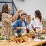 Belinlen 50 Sets 17oz Disposable Kraft Paper Bowls with Lids, Rectangle Paper Food Containers with Lids, Salad Bowls for Hot/Cold Food, Soup, Meal Prep, Ice Cream, Takeout, Party Supplies(500ml)