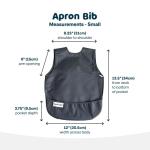 Tiny Twinkle Mess Proof Baby Bibs | 2 Pack Waterproof Toddler Bib for Eating | Baby Apron for Feeding, Machine Washable, Perfect Shower Gift (Rainforest, 6–24M)