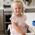 Tiny Twinkle Mess Proof Baby Bib for Girls | Waterproof Toddler Bib for Eating | Baby Apron for Feeding | Machine Washable | Perfect Shower Gift (Unicorn Confetti, 6–24M)