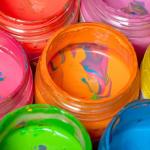 SATINIOR 6 Pack 5 Oz Plastic Jars Containers with Lids Wide-mouth Refillable Leakproof Reusable Round Empty Jars for Travel Cosmetic Dry Food Spice Candy Cookie Home Kitchen Organizing (White)