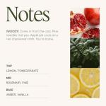 LA JOLIE MUSE Pine & Pomegranate Candle | Lemon, Pomegranate & Pine | 6 oz Natural Soy Wax | 40 Hours Clean Burn | Gift-Ready for Hosts, Gatherings | Elegant Home Décor