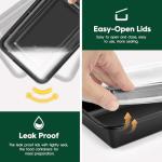 Eco-Friendly Meal Prep Containers - 50 Pack, 32oz