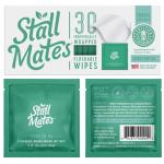 Stall Mates Wipes - Flushable Wipes, Individually Wrapped, Travel Friendly, Unscented with Vitamin-E & Aloe, (30 on-the-go singles)