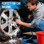 3 - Pack Large Sponge, Kitchen Sponges, Handy Sponges, Cellulose Sponges, Dish Washing Sponge, Natural Sponge, Car Washing Sponge, Eco Friendly Sponge (7.68 x 3.74 x 1.38 Inch), Black