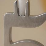 Eco-Friendly Reusable Number Candle Holder Set, Silver Stainless Steel Adjustable Birthday Candle Holder, Party and Anniversary/Birthday Accessory, Numbers 0-9 (2 Sets)