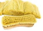 All-Natural Wooden Scrub Brush Set | Eco-Friendly Cleaning Brush Set with Tampico Bristles | Floor Scrub Brush & Shower Scrubber for Bathroom, Tub, Kitchen & Carpet | Sustainable Set – Pack of 2