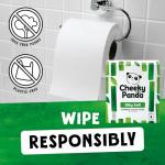 The Cheeky Panda Bamboo Toilet Paper - 4 Rolls