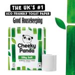 The Cheeky Panda Bamboo Toilet Paper - 4 Rolls