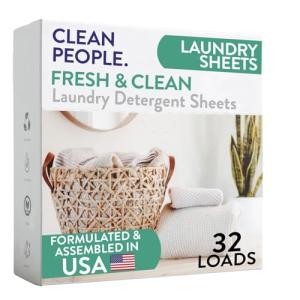 Eco-Friendly Laundry Detergent Sheets - Fresh Scent