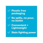 ECOS Laundry Detergent Sheets Vegan, No Plastic Jug, No Mess & Liquid Free - Laundry Sheets in Washer - Hypoallergenic, Plant Powered Laundry Detergent Sheets - Magnolia & Lily - 50 Sheets (Pack of 1)