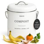 Eco-Friendly Kitchen Compost Bin – 1.3 Gallon