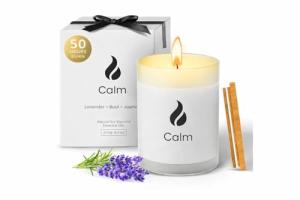 Eco-Friendly Aromatherapy Candles | Lavender & Basil