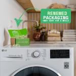 Laundry Detergent Pods, 32 Count, Fresh Scent, Eco Friendly, Biodegradable, HE Compatible, Powerful Stain & Odor Removal, Skin Friendly