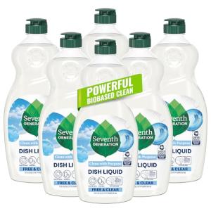 Seventh Generation Free & Clear Dish Soap Pack
