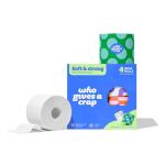 Who Gives A Crap 100% Recycled Double Length Toilet Paper Rolls, 330 CT (4)