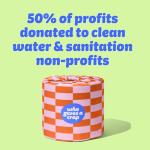 Who Gives A Crap 100% Recycled Double Length Toilet Paper Rolls, 330 CT (4)