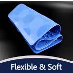 SafeLand- Non-Slip Bath, Shower, Tub Mat, TPR Material, Eco-Friendly, Non-PVC, Machine Washable, No Odor, with Powerful Gripping Suction Cups, Pop Circle (16"x28" Pink)