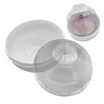 Onion Storage Containers,Garlic Keeper Reusable Food Savers Refrigerator Vegetable Crisper Individual Onion Saver