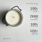 Milkhouse Candle Company Victorian Christmas Soy Candle - Pine | Holiday Spices | Eucalyptus Scented - 22 oz Butter Jar with Lid, 120+ Hour Burn Time, Made in the USA