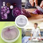 Onion Storage Containers,Garlic Keeper Reusable Food Savers Refrigerator Vegetable Crisper Individual Onion Saver
