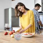 Onion Storage Containers,Garlic Keeper Reusable Food Savers Refrigerator Vegetable Crisper Individual Onion Saver