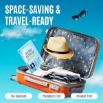 Eco-Friendly 80 Loads Ultra Concentrated Laundry Detergent Sheets Stain-Fighting Enzymes & Plant Powered, Washer Sheets, Space Saving, Travel Friendly for Hot/Cold Cycles, Tackles Tough Stains & Odors