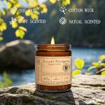 Scented Candles - Lavender Eucalyptus Candles for Home Scented, 7oz Soy Wax Aromatherapy Candle for Stress Relief and Relaxation Anxiety, Non Toxic, Birthday Gifts for Women Men, Mothers Day Gifts