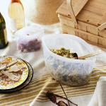 Stasher Silicone Reusable Storage Bag, 8-Cup Bowl, Reusable Snack Bag, Microwave, Dishwasher, Oven Safe, Sous Vide, Premium Lunch Container, Eco Friendly, Food Storage Bags, Freezer Bag, 64 oz, Clear