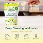 Good Natured Brand | Carpet Deodorizer & Freshener Powder | 31 oz Pet Odor Eliminator for Strong Odor & Pet Urine | Fresh Natural Lemon & Eucalyptus Scent | Safe for Homes with Pets