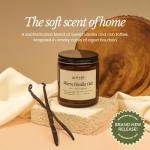 Bare Botanics Warm Vanilla Oak 9oz Soy Candle - 100% Plant-Based Fragrance Oils - Premium, Non-Toxic Candle - Softly Scented Natural Soy Wax - Handpoured in WI - 40 Hrs Long Burning & Ready to Gift