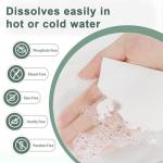 Laundry Detergent Sheets 260 Loads, Fresh Scent, Eco-Friendly Liquidless Soap Strips, Plant-Based, Hypoallergenic Washing Supplies