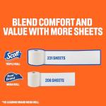 Scott Comfort Plus Toilet Paper, 12 Double Rolls