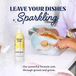 Cleancult - Lemon Verbena - Liquid Dish Soap - Refillable Aluminum Bottle - Dish Soap that Cuts Grease & Grime - 16 oz - 1 Pack