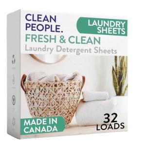 Eco-Friendly Laundry Detergent Sheets - Fresh Scent