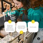 ELEMENT Dish Powder | Grease-Fighting Dish Soap | No Harsh Chemicals, Liquidless, Plastic-Free | Plant-Based Pouch (10 OZ Pouch, Island Sangria)