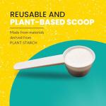 ELEMENT Dish Powder | Grease-Fighting Dish Soap | No Harsh Chemicals, Liquidless, Plastic-Free | Plant-Based Pouch (10 OZ Pouch, Island Sangria)