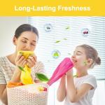 YUCO Travel Laundry Detergent Sheets 80 Loads Eco Friendly Washer Sheets, Liquidless Detergent Sheet No Plastic Jug Concentrated Laundry Detergent Hypoallergenic, Champagne Scent