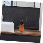 Cabilock 2pcs Pump Bottles Bottle Pump for Shampoo Shower Gel Lotion Plastic Refillable Eco-Friendly