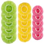 MAQIHAN 60Pcs Bowl Covers Reusable - Plastic Bowl Cover Elastic Fresh Keeping Bags Wrap Reusable Plastic Stretch Elastic Food Storage Covers Sourdough Baking Bread Proofing Rising（3 Sizes）