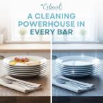 Non Toxic Dish Soap Bar – Natural Solid Dish Soap with Lemon Scent – Eco Friendly, Zero Waste, Plastic Free Kitchen Dishwashing Block – Long-Lasting, Gentle on Hands and Tough on Grease – Made in USA