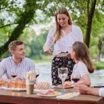 DinnerService 400PCS Eco-Friendly Disposable Wooden Utensil Set – Compostable Biodegradable Wooden Cutlery Set (200 Forks, 100 Spoons, 100 Knives) for Parties, Camping, traveling & Family Dinners