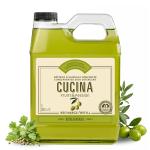 Fruits & Passion Cucina Concentrated Dish Soap Refill – Coriander & Olive Tree, Gentle Liquid Dishwashing Detergent with Olive Oil, Vegan & Eco-Friendly Formula, 1 Liter (33.8 fl oz)