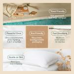 Kind Laundry Detergent Sheets with Stain-Fighting Enzymes - Plant Powered Eco-Friendly Laundry Soap Sheets - Home or Travel Laundry Detergent - Ocean Breeze, 32 Loads (Mom's Choice Award Winner)