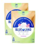 BLUELAND Oxi Laundry Booster Powder Refill 2-Pack, Spring Bloom Scent, 50 Loads, 35.2 oz, Plastic-Free, Eco Friendly, Oxy Cleaner, Stain Remover