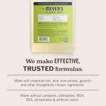 MRS. MEYER'S CLEAN DAY Liquid Dish Soap Refill, Biodegradable Formula, Lemon Verbena (48 Fl Oz (Pack of 1))